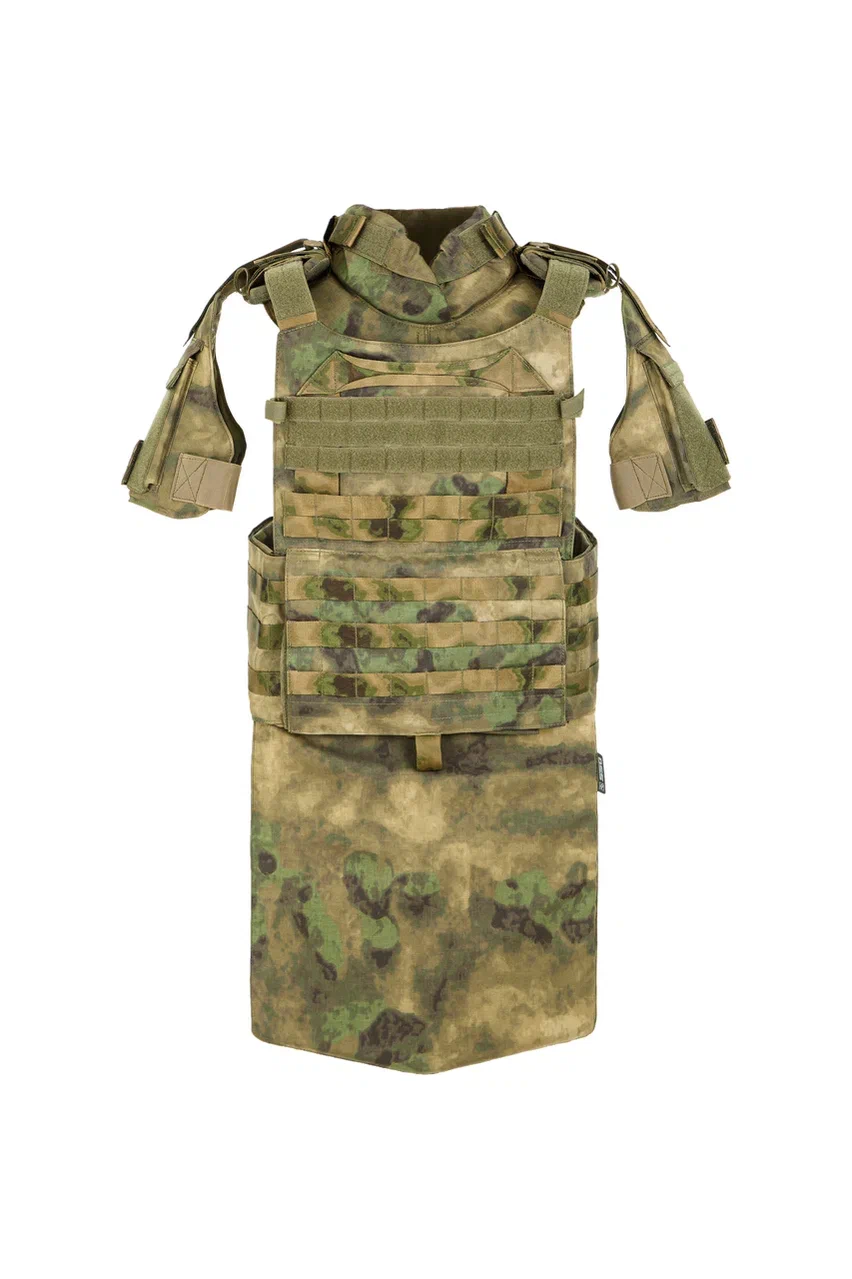 Комплект бронежилета ЛАЙТ ПАНЦИРЬ 3.2 CCO M (44-48) A-Tacs-FG