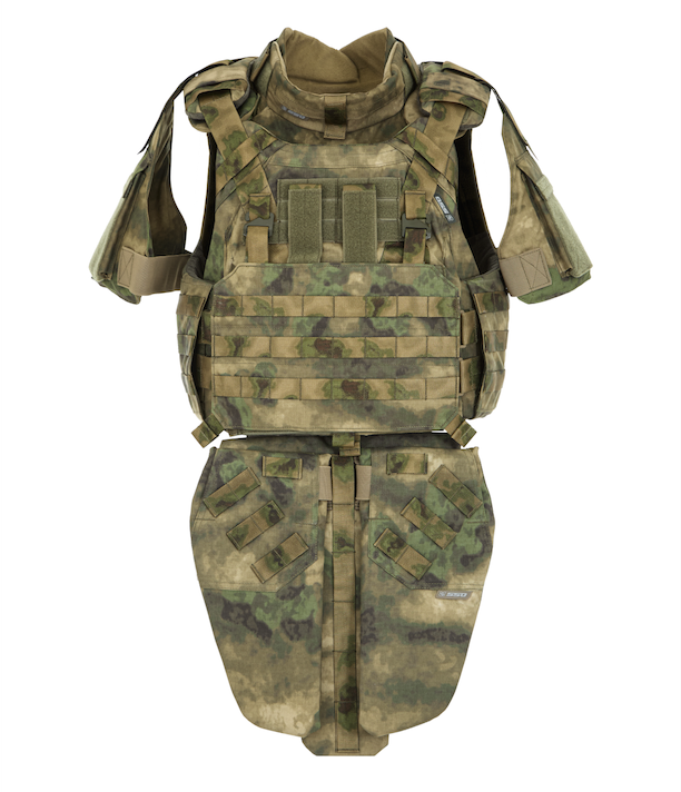 Комплект корсетный бронежилет Страйк ССО с баллистикой МИНИМАЛЬНЫЙ L (54-58) A-Tacs-FG