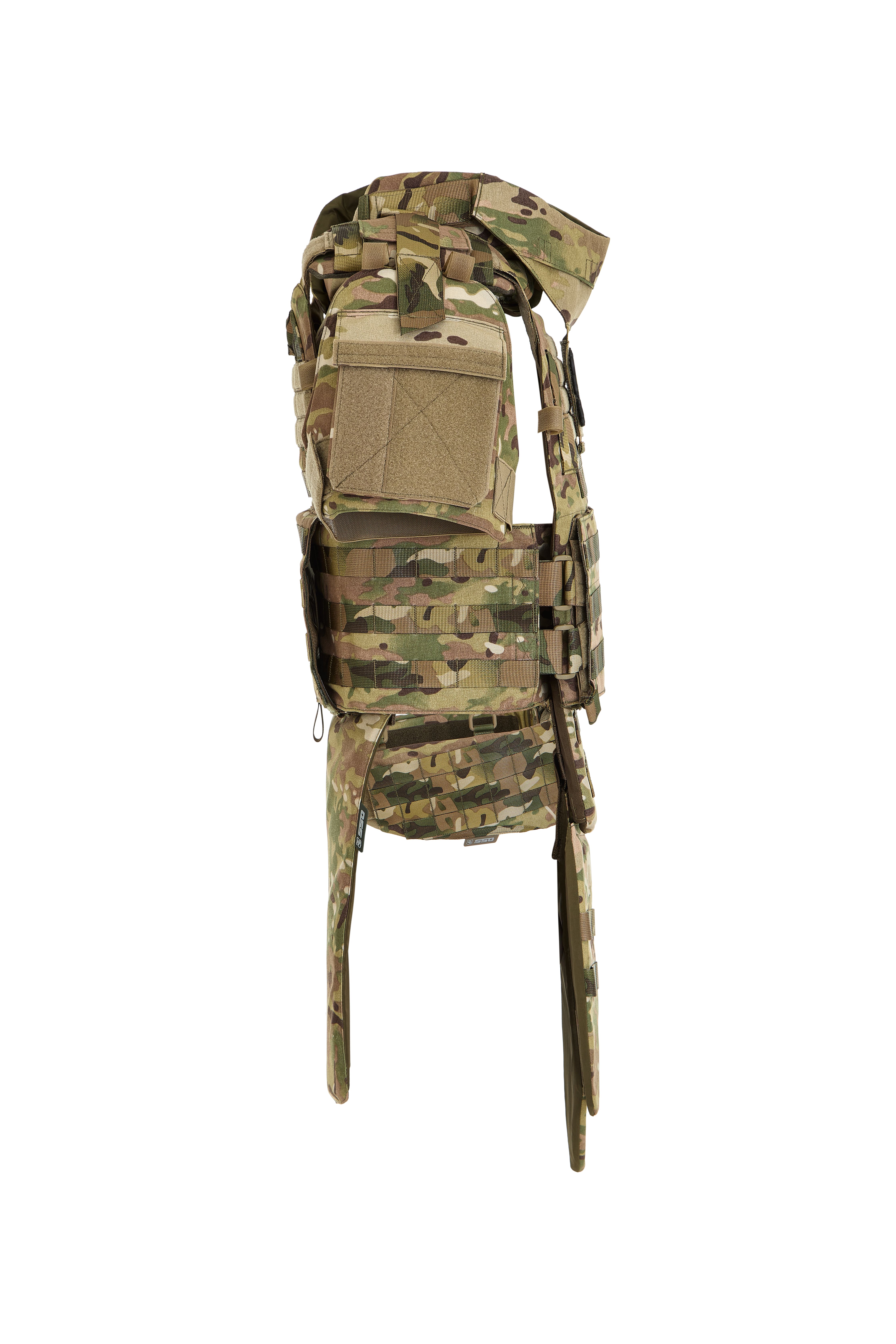 Бронежилет Панцирь 3.2 Штурм ССО с баллистикой (MultiCam)