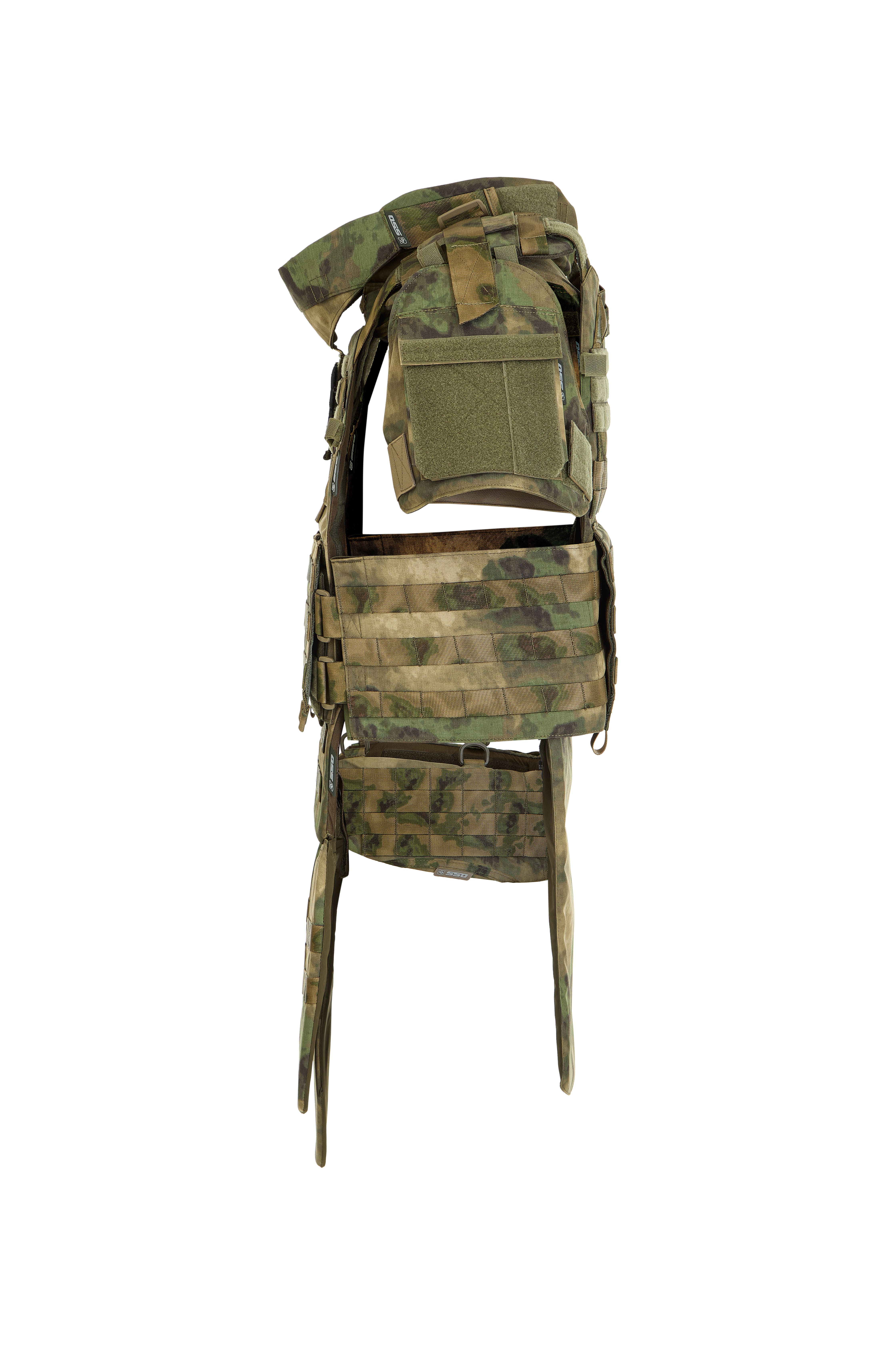 Бронежилет Панцирь 3.2 Штурм ССО с баллистикой (A-Tacs-FG)