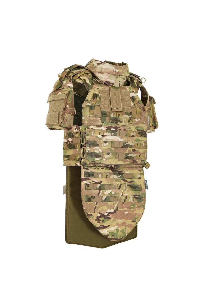 Комплект бронежилета ЛАЙТ ПАНЦИРЬ 3.2 CCO M (44-48) MultiCam